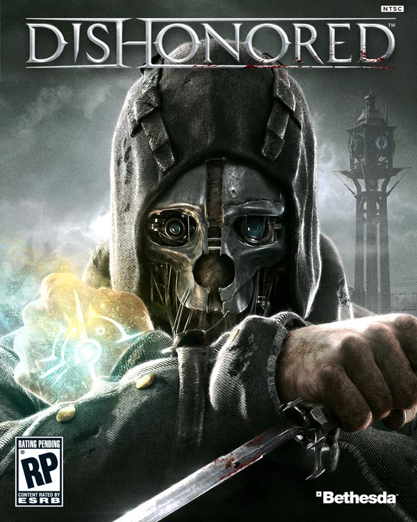 Cover art for the video game "Dishonored".